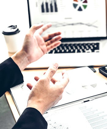 hands data computer